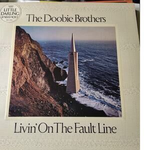 Doobie Brothers Living on the Fault Line - Vinyl LP 1977